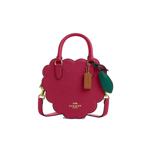 Coach Women's Raspberry Crossbody Gold/Bright Violet