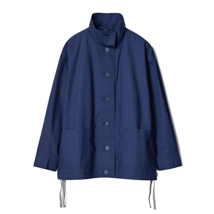 Uniqlo Unisex Light Cotton Oversized Jacket 68 Blue