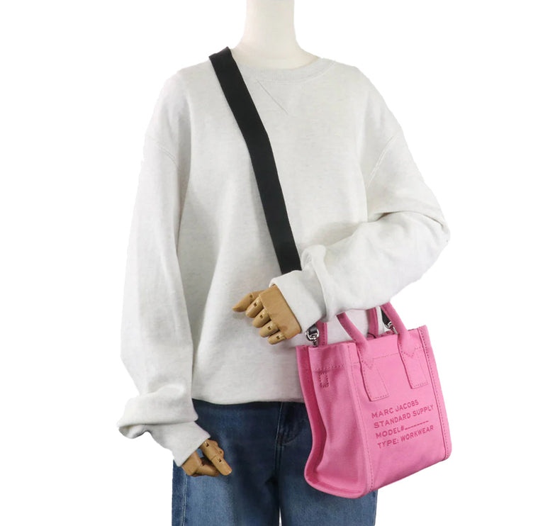 Marc Jacobs Women's Canvas Supply Small Tote Bag Candy Pink