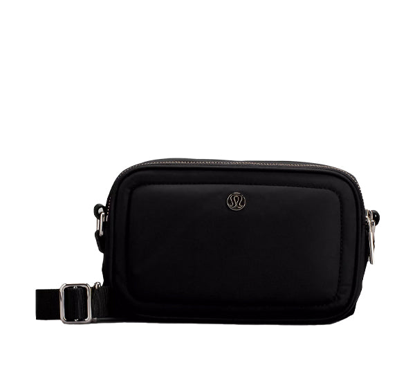 lululemon Women's Crossbody Camera Bag 2L Black/Silver