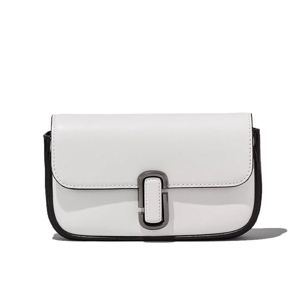 Marc Jacobs Women's The Bi-Color J Marc Mini Bag White