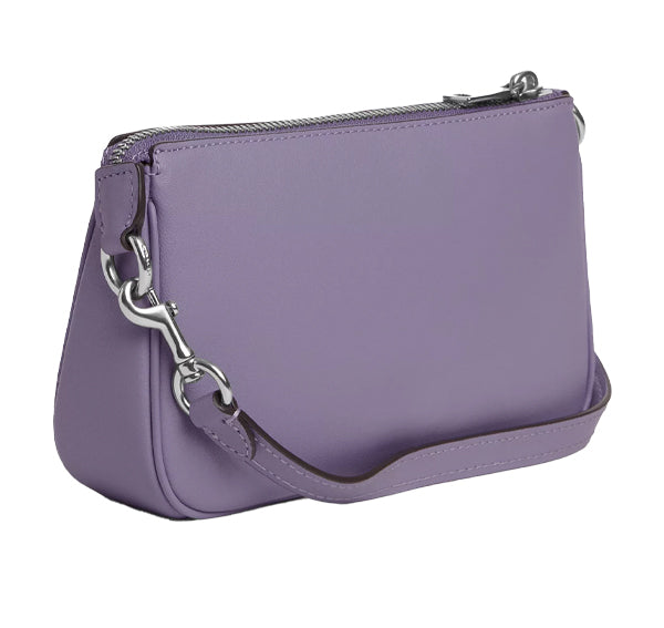 Coach Women's Nolita 19 Silver/Light Violet - Ready to Ship