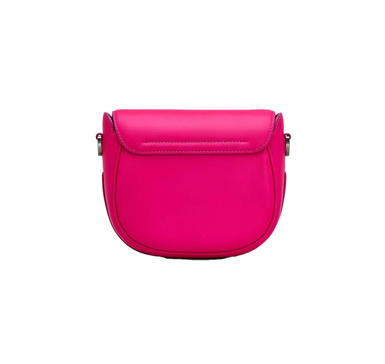 Marc Jacobs Women's The Covered J Marc Saddle Bag Hot Pink