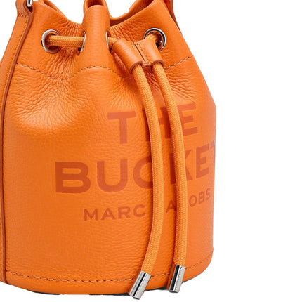 Marc Jacobs Women's The Leather Bucket Bag Tangerine