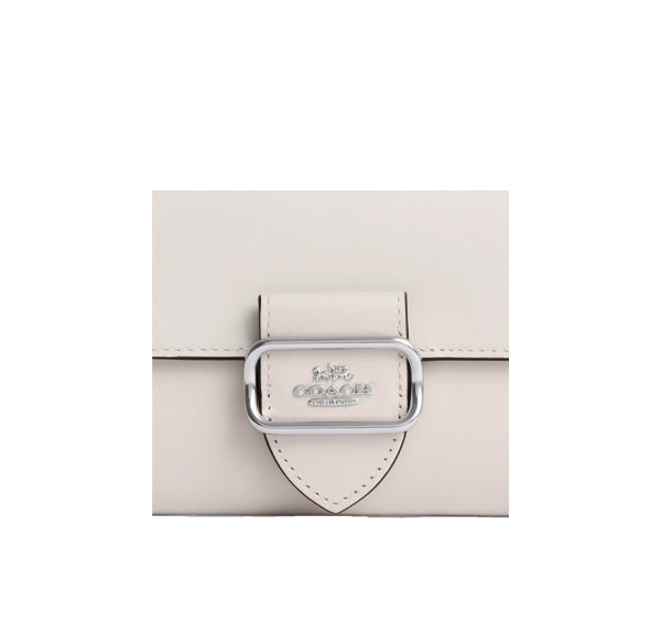 Coach Women's Morgan Slim Wallet Silver/Chalk