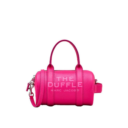 Marc Jacobs Women's The Leather Mini Duffle Bag Hot Pink