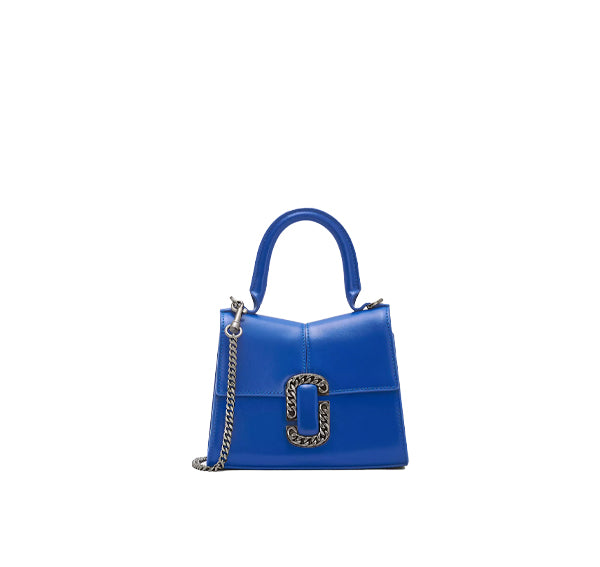 Marc Jacobs Women's The St. Marc Mini Top Handle Cobalt