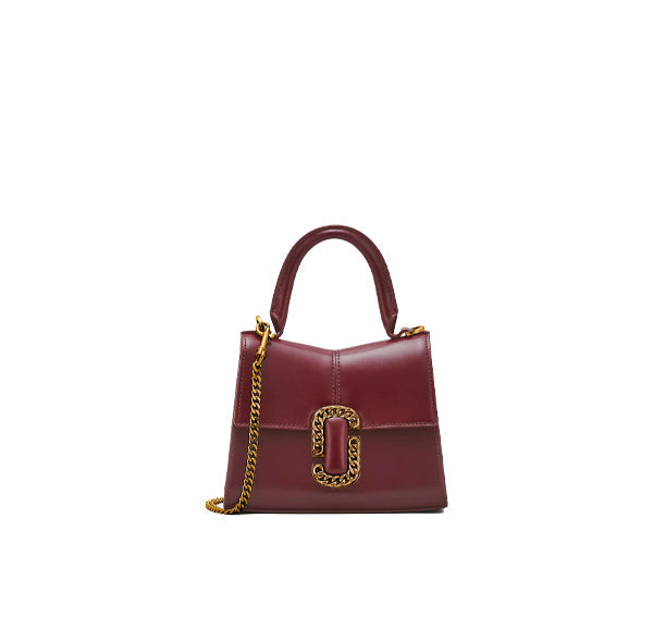 Marc Jacobs Women's The St. Marc Mini Top Handle Cherry