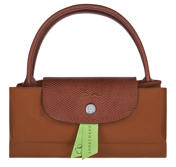 Longchamp Women's Le Pliage Green S Handbag Cognac