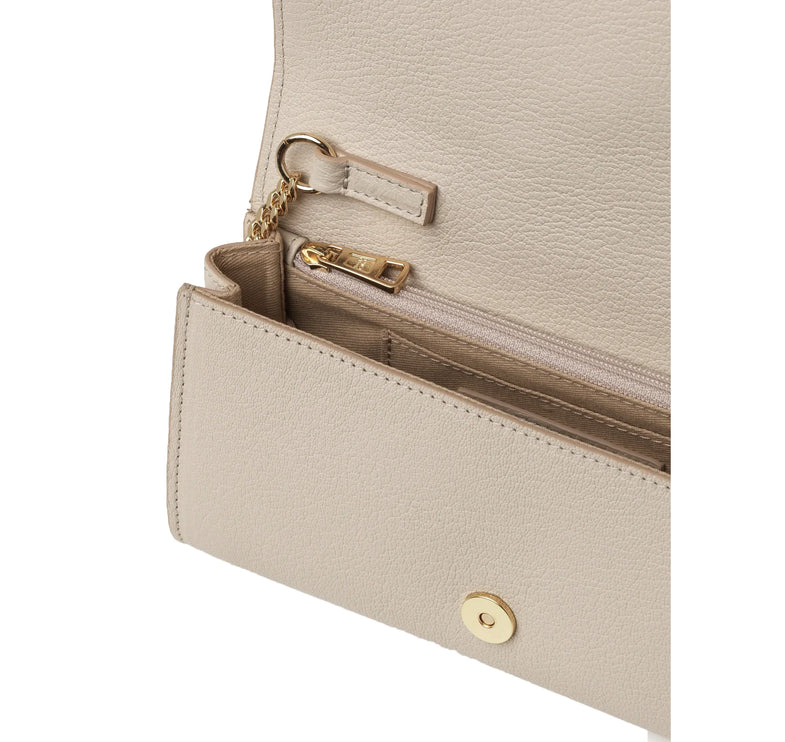 See By Chloé Women's Hana Chain Wallet Cement Beige