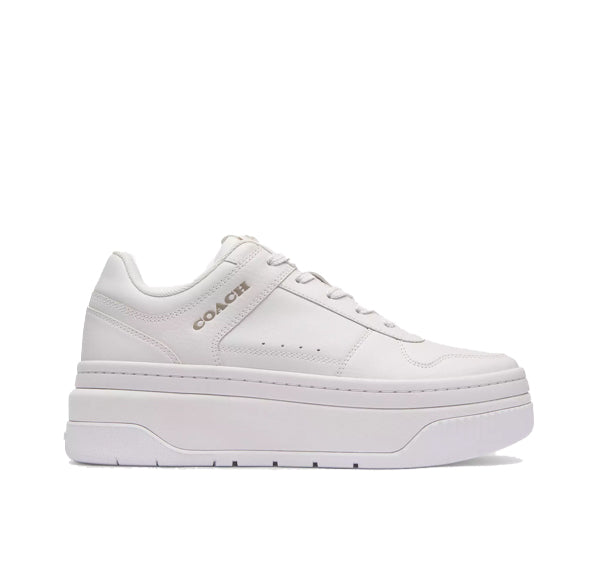 Coach Women's Platform Sneaker Optic White