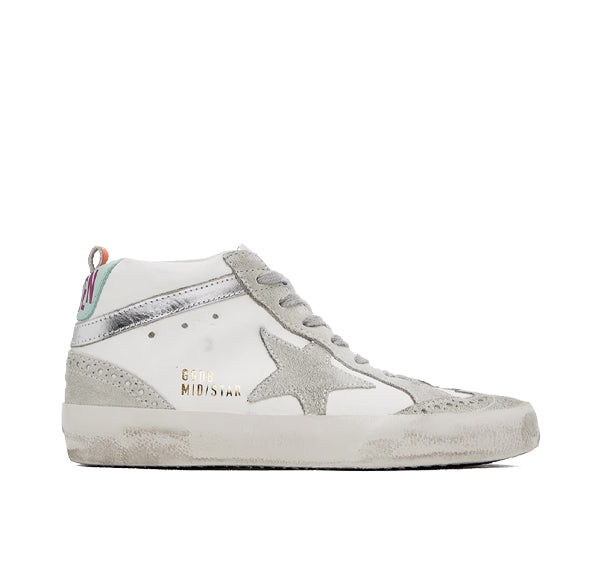 Golden Goose Women's Mid Star Sneakers White