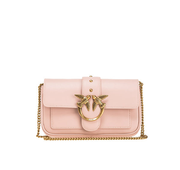 Pinko Women's Pocket Love Bag One Simply Dusty Pink