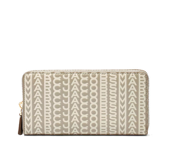 Marc Jacobs Women's The Monogram Continental Wallet Khaki