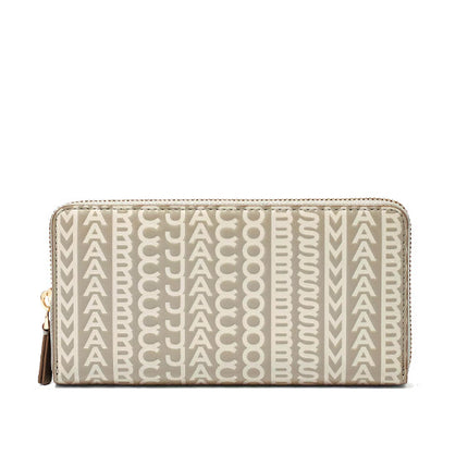 Marc Jacobs Women's The Monogram Continental Wallet Khaki