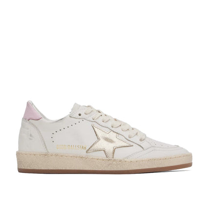 Golden Goose Women's Ball Star Sneakers White/Pink