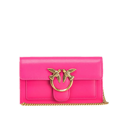 Pinko Women's Love Bag One Wallet Simply Pink