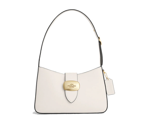 Coach Women's Eliza Shoulder Bag Gold/Chalk