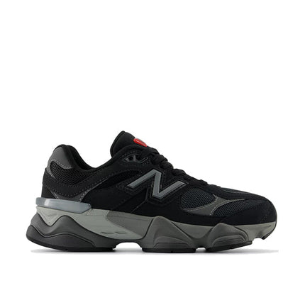 New Balance Grade School 9060 Black with Castlerock GC9060BK