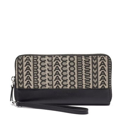 Marc Jacobs Women's The Monogram Jacquard Continental Wristlet Wallet Multi