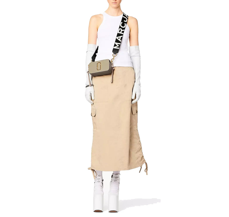 Marc Jacobs Women's The Snapshot Bag Khaki Multi