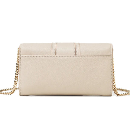 See By Chloé Women's Hana Chain Wallet Cement Beige