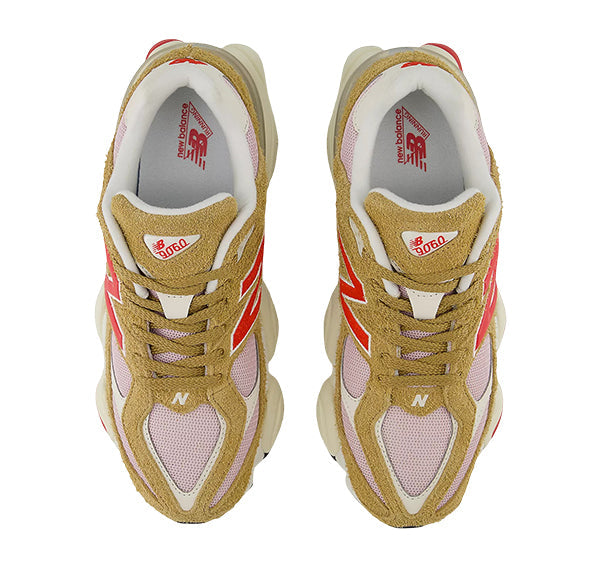New Balance 9060 Great Plains with Twilight Haze and True Red U9060GEA
