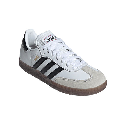 Adidas Big Kid's Samba J Cloud White/Core Black/Gum IF1944 - Special Price