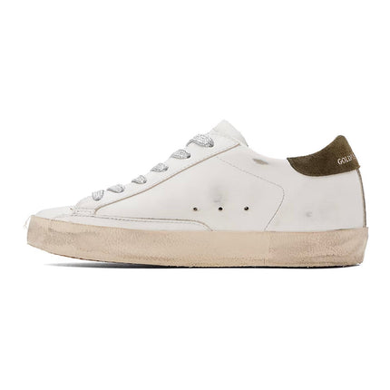 Golden Goose Women's Super Star Sneakers Optic White/Olive