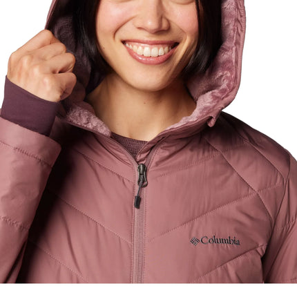 Columbia Women's Heavenly Long Hooded Jacket Fig