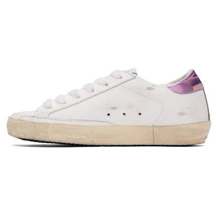 Golden Goose Women's Super Star Sneakers Pink Iridescent