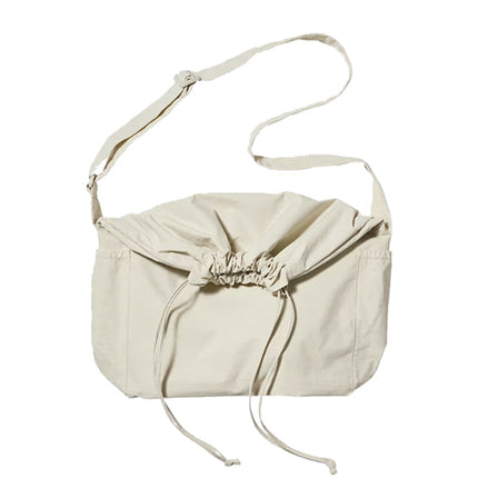 Uniqlo Unisex Drawstring Shoulder Bag 30 Natural