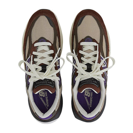 New Balance Unisex Made in USA 990v6 Rich Oak with Cosmic Grape U990OP6