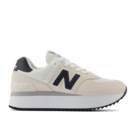 New Balance Women's 574+ Linen with Sea Salt and Phantom WL574ZAH