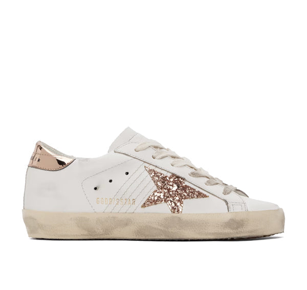 Golden Goose Women's Super Star Sneakers White/Shine/Rose