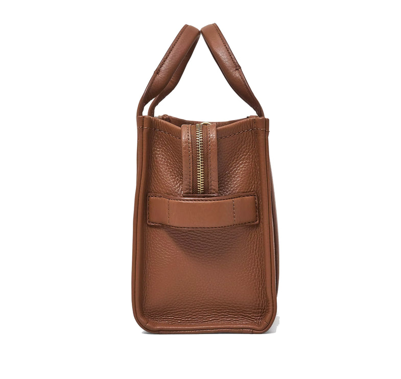 Marc Jacobs Women's The Leather Small Tote Bag Argan Oil
