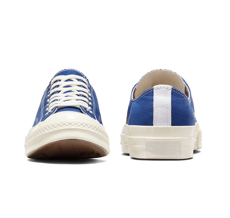 Converse x Comme des Garçons PLAY Chuck 70 Low Top Blue/Black/Egret