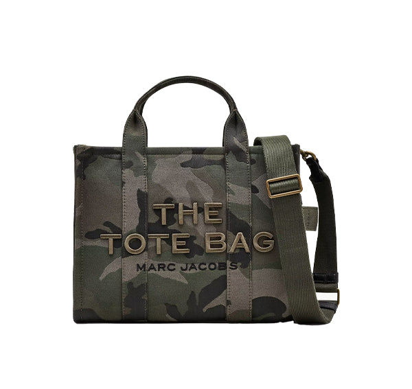Marc Jacobs Women's The Camo Jacquard Small Tote Bag Camo Multi