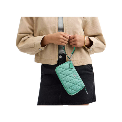 Coach Women's Nolita 19 Silver/Ivy/Green