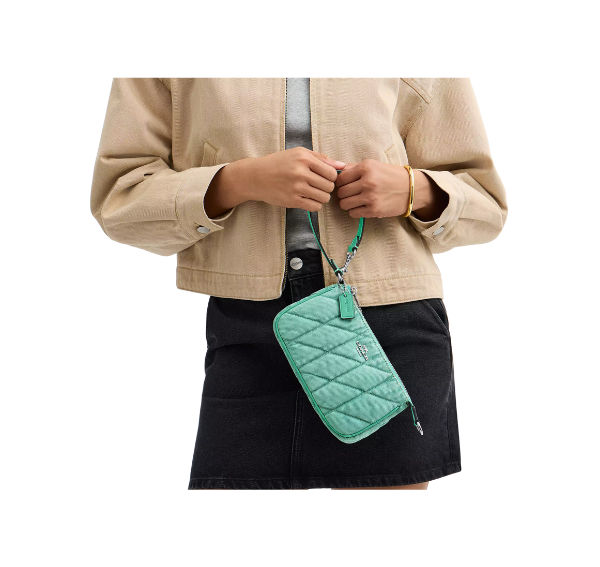 Coach Women's Nolita 19 Silver/Ivy/Green