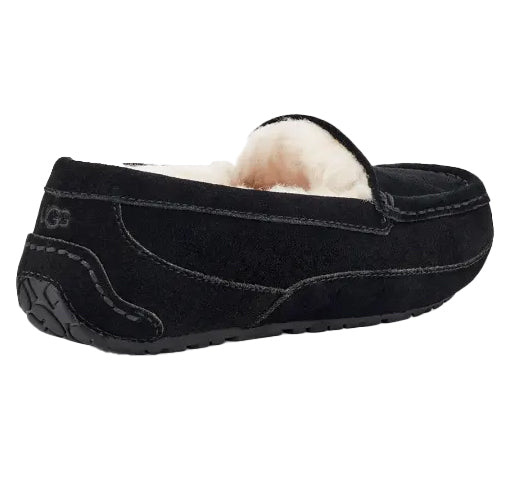 UGG Big Kid's Ascot Black Suede