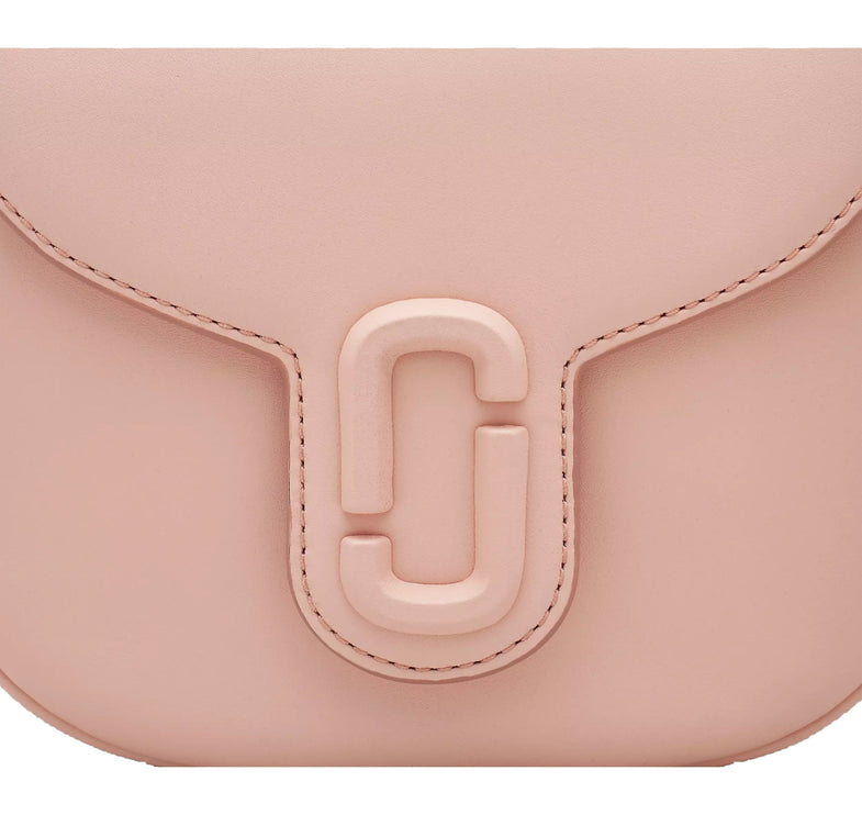 Marc Jacobs Women's The Covered J Marc Saddle Bag Rose