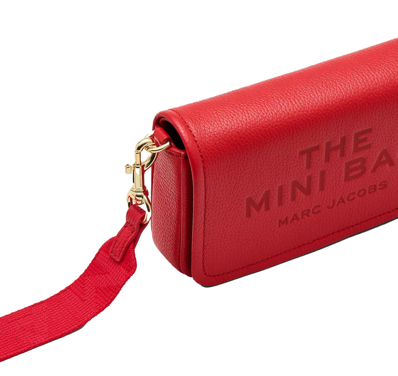 Marc Jacobs Women's The Leather Mini Bag True Red