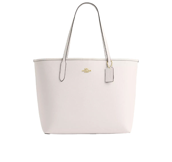 Coach Women's City Tote  Gold/Chalk