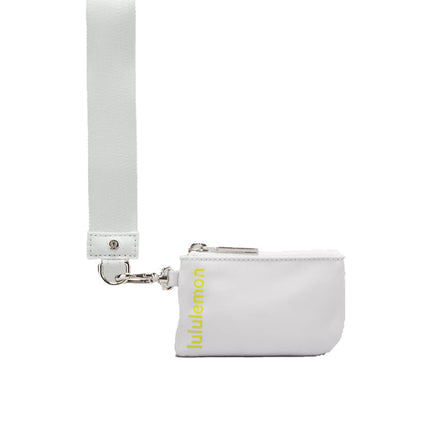 lululemon Unisex Dual Pouch Wristlet Vapor Lichen Lime