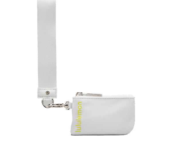 lululemon Unisex Dual Pouch Wristlet Vapor Lichen Lime