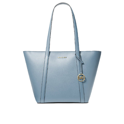 Michael Kors Women's Pratt Large Tote Bag Pale Blue