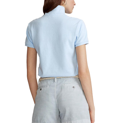 Polo Ralph Lauren Women's Classic Fit Mesh Polo Shirt Office Blue