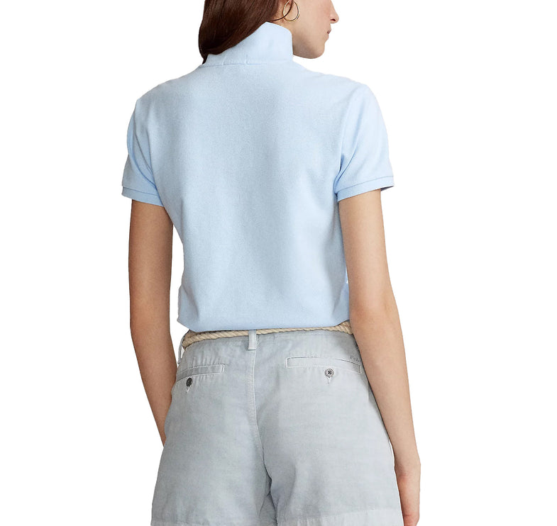 Polo Ralph Lauren Women's Classic Fit Mesh Polo Shirt Office Blue