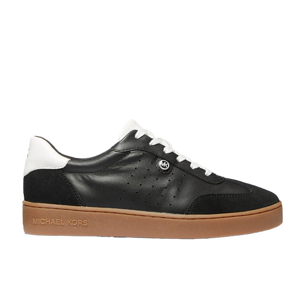 Michael Kors Women's Scotty Leather Sneaker Black